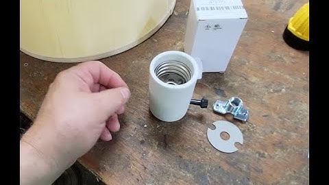 How to install/replace a Mogul 3-Way light socket in a floor lamp