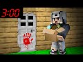 GECE 03:00&#39;DE LANETLİ EVE TAŞINDIM 😱 - Minecraft