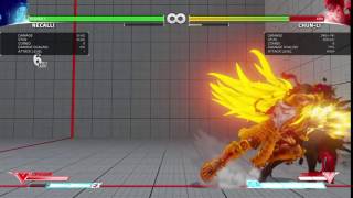 STREET FIGHTER V Necalli Meaty HK Stomp Setup Damage