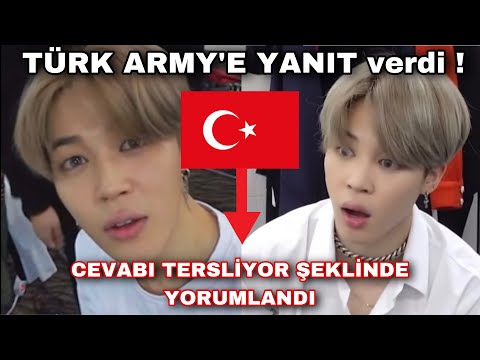 JİMİN Türk Army’e YANIT verdi! Cevabıyla tersledi yorumlandı!