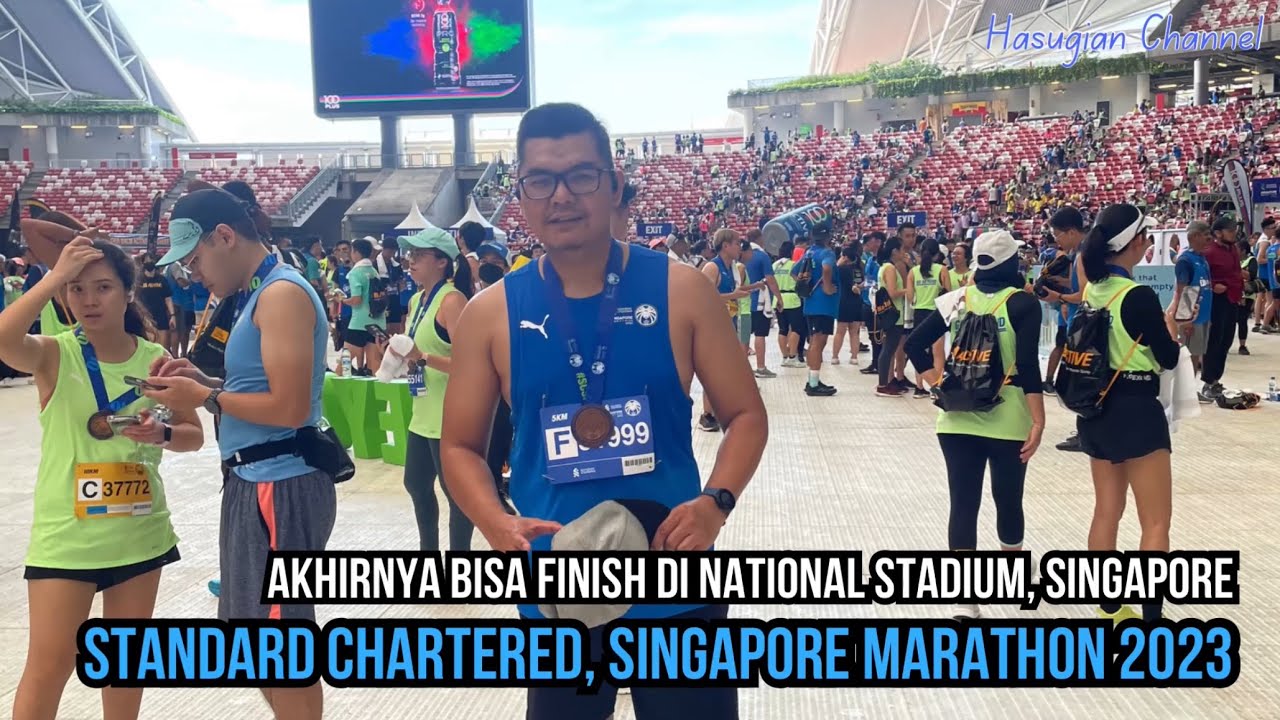 Akhirnya Bisa Lari di Standard Chartered Singapore Marathon 2023, Selamat Buat Semua Runners👍🏃‍♂