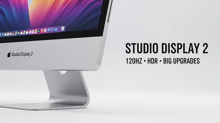 Apple Studio Display 2 LEAKED — 120Hz, HDR & Major Upgrades