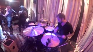 Mike Diggs Live Drum Cam with KC&#39;s Heroes 8/30/17 &quot;Shoot First&quot;