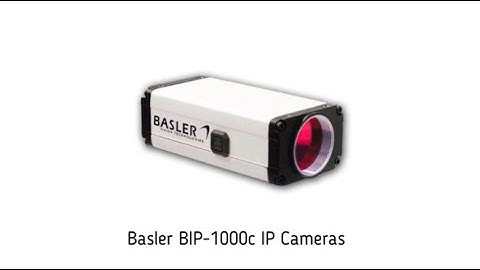 Basler BIP-1000c IP Cameras  Sales | Service | Repair | Exchange | Replacement