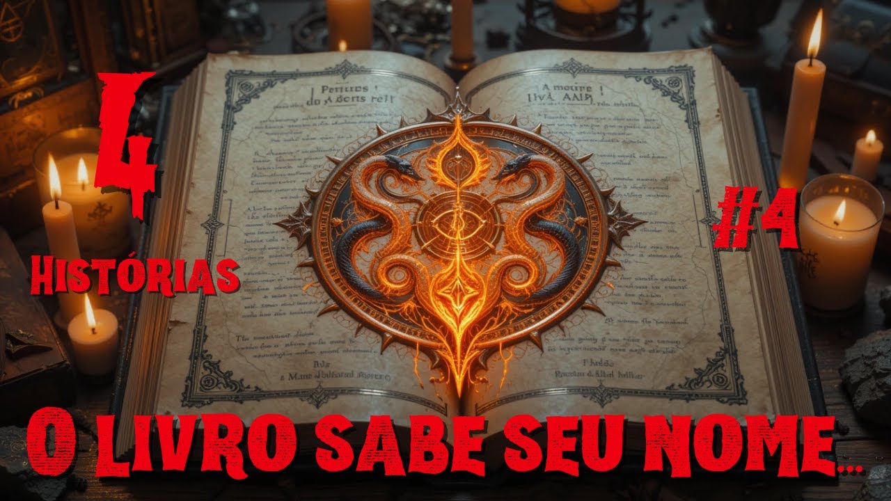 4 Histórias Proibidas do Livro de São Cipriano | Terror Baseado em Fatos Obscuros #4