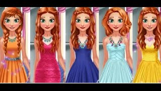 Disney Ice princess fashion Day, princess dress up tutorial games for girls to play screenshot 5
