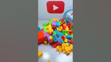 Satisfying diy blocks | learning & education toys #lego #funbuildingblocks #asmrsounds