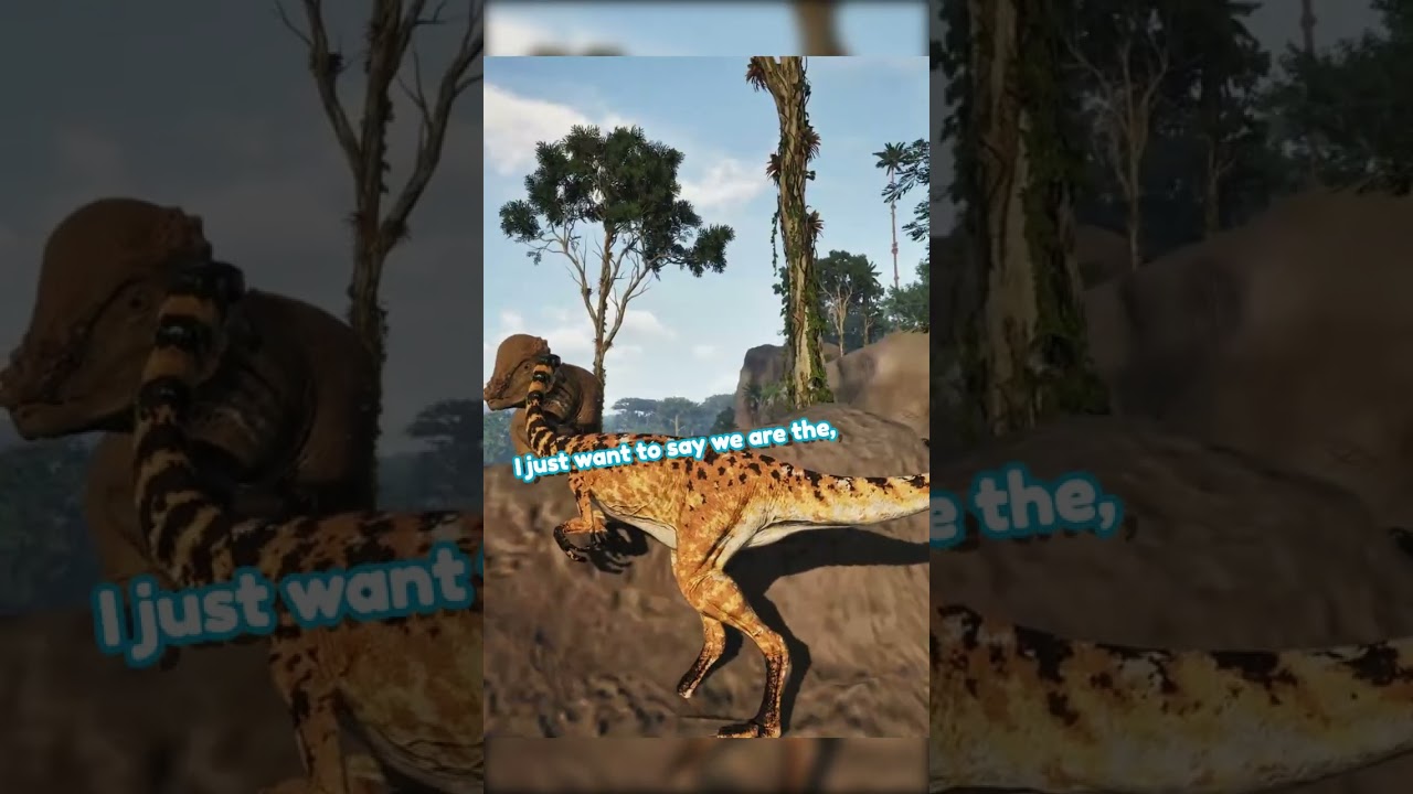 NEVER TRUST BONKERS on THE ISLE 🤣 #theisle #funny #gaming #adhd #gamer #dinogame #thyfuzzy
