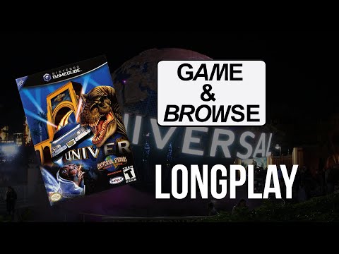 Universal Studios Theme Parks Adventure (Nintendo Gamecube) - Full Game Longplay | Game u0026 Browse