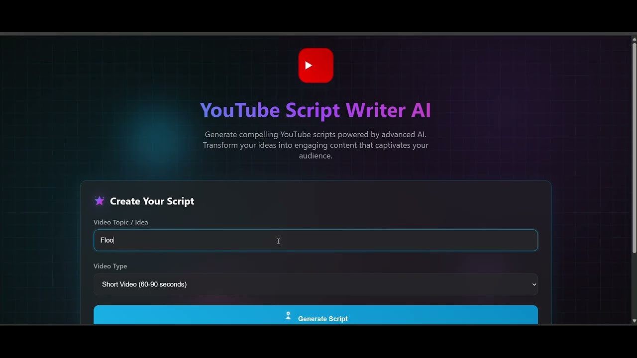 Streamlit vs React AI Application (Youtube Script Writer) - YouTube