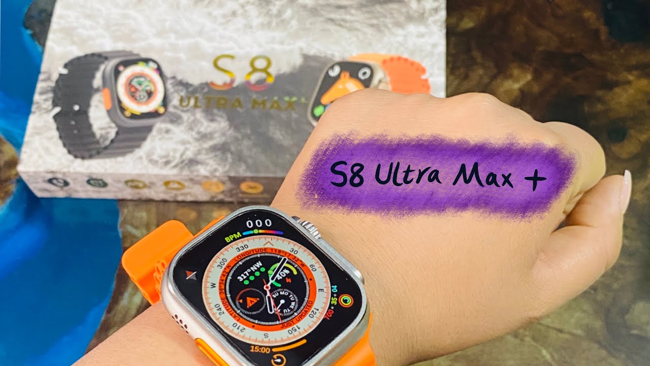 آنباکس و بررسی ساعت هوشمند اسمارت واچ S8 ultra max plus - YouTube
