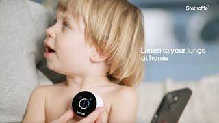 Stethome. Smart Home Stethoscope. Listen To Your Lungs