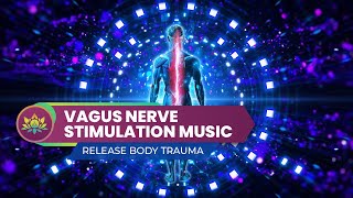 Vagus Nerve Stimulation Music - Release Trauma Stress From The Body - Binaural Beats