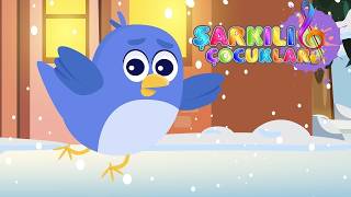 Mini Mini Bir Kuş Donmuştu ❄️🐦 Klasik Çocuk Şarkısı Neşeli Ve Eğitici Bebek Şarkısı