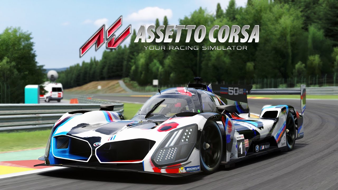 Assetto Corsa | MODS | BMW M Hybrid V8 LMDh 2023 @ Spa-Francorchamps ...