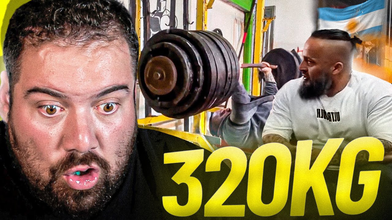 LEVANTA +320 EN PRESS BANCA EN UN GARAJE JAMÁS VI ALGO ASÍ | Walter22yaco 