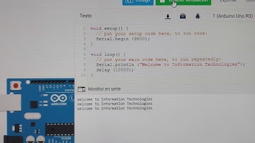 Information Technologies - Challenge 2 - Arduino