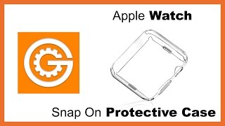 Apple Watch Series 2 Snap On Protective Silicone Case Unboxing and Review