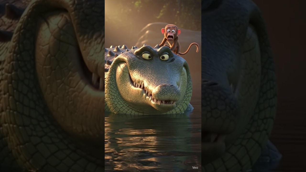 बंदर और मगरमच्छ| पंचतंत्र की कहानी| Monkey and Crocodile