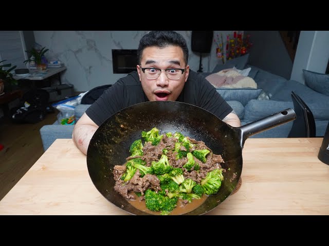 BEEF u0026 BROCCOLI RECIPE - You Will Stop Going Buying This For Takeout After Seeing This Recipe - EASY class=