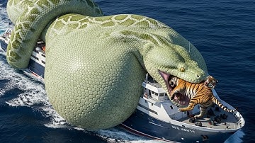 Heroic Rescue Team Saves Mother Tiger from Giant Python Attack | Animal Rescue