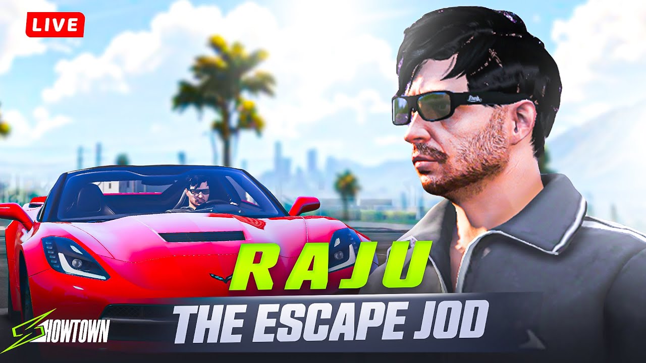 Raju the escape jod || showtown rp || Antaryami gaming - YouTube