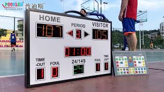 CONVENIENT BASKETBALL LED SCOREBOARD screenshot 2