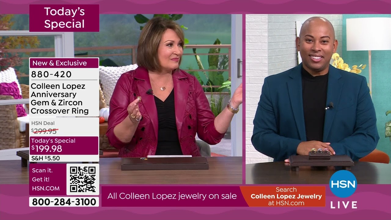 HSN | Colleen Lopez Gemstone Jewelry Anniversary 08.20.2024 - 01 PM