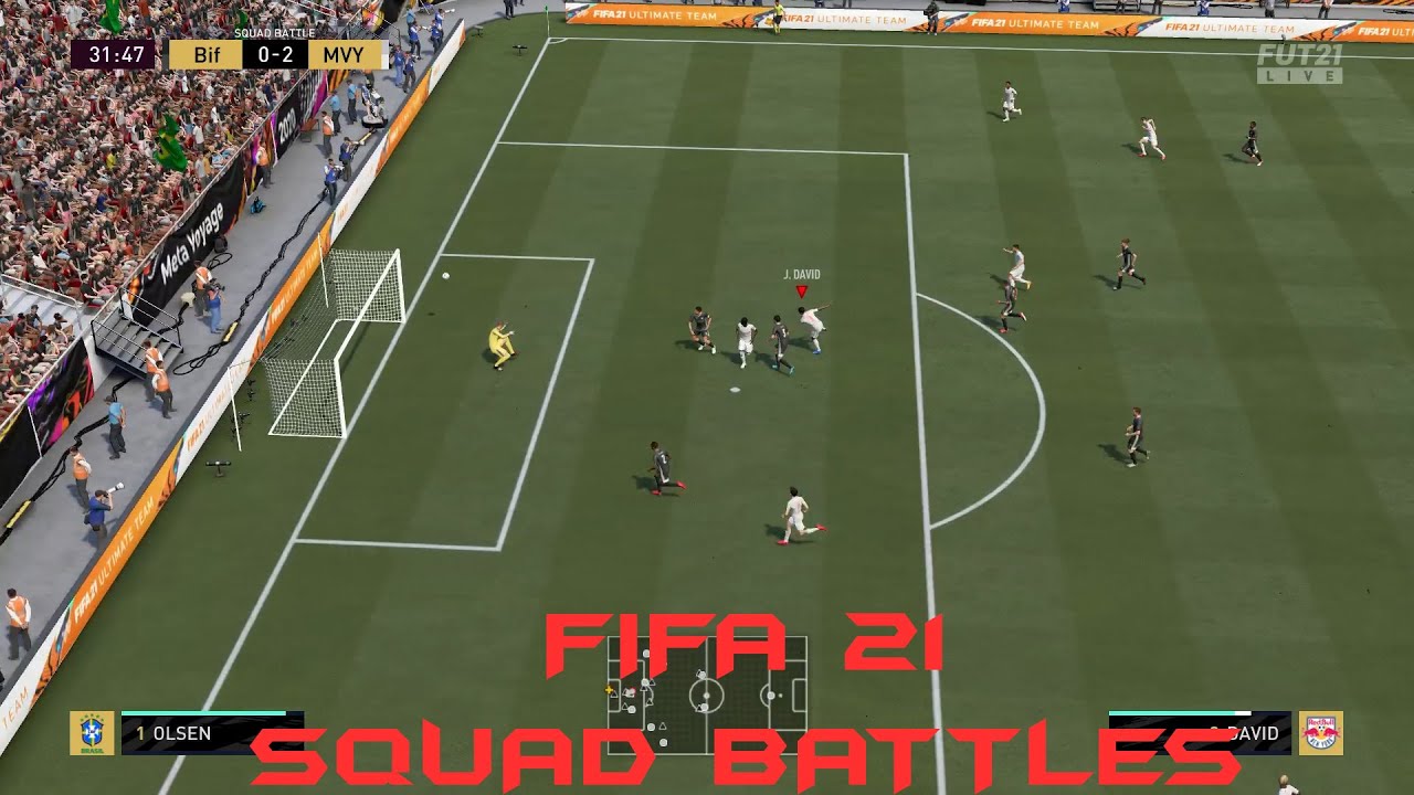 FIFA 21 ULTIMATE TEAM SQUAD BATTLES GAMEPLAY AND IMPRESSIONS | EA PLAY