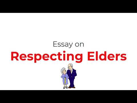 respecting elders essay for class 8