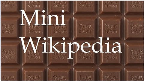 Mini Wikipedia Application...