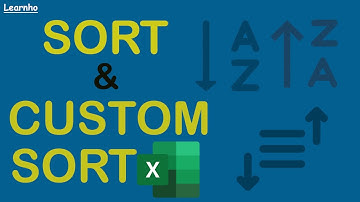 Sort and custom sort in MS excel ||Hindi|| with best Example