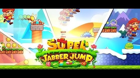 New Super jabber jump gameplay at level 19 |Super jabber jump| online mobile video game.