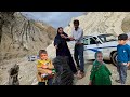 🤩rural family in Iran: buying a birthday cake for Aylin 🎂🎉 along with Erfan&rsquo;s performance dance 💃✨"