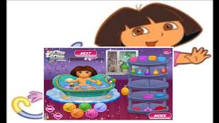 Dora Bathing Dora The Explorer Baby Bathing Games