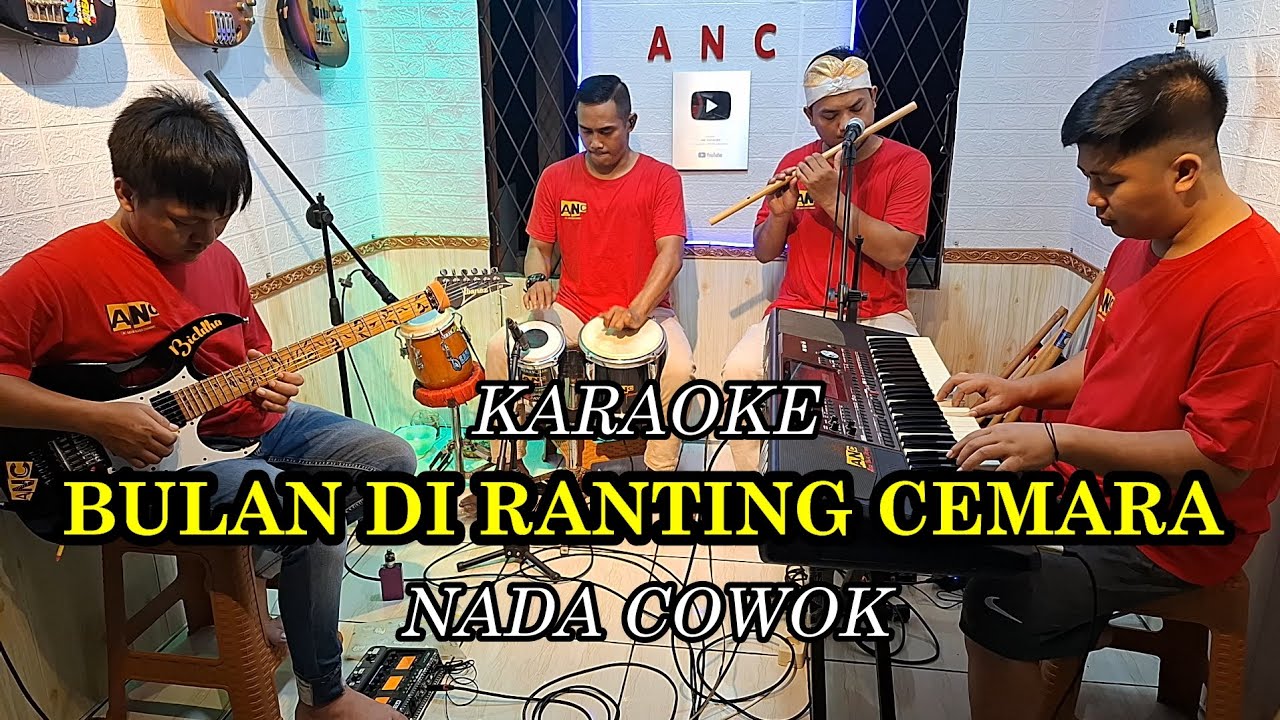 BULAN DI RANTING CEMARA KARAOKE ELVY SUKAESIH NADA COWOK