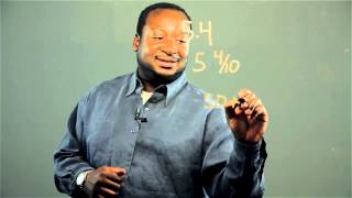 How to Turn 5.4 Into a Fraction : Math Conversions