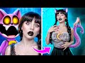 Extreme Makeover from Nerd Catnap to Popular Wednesday Addams! How to Become Wednesday in Jail!
