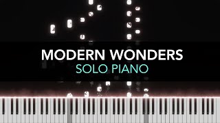MODERN WONDERS - Solo Piano