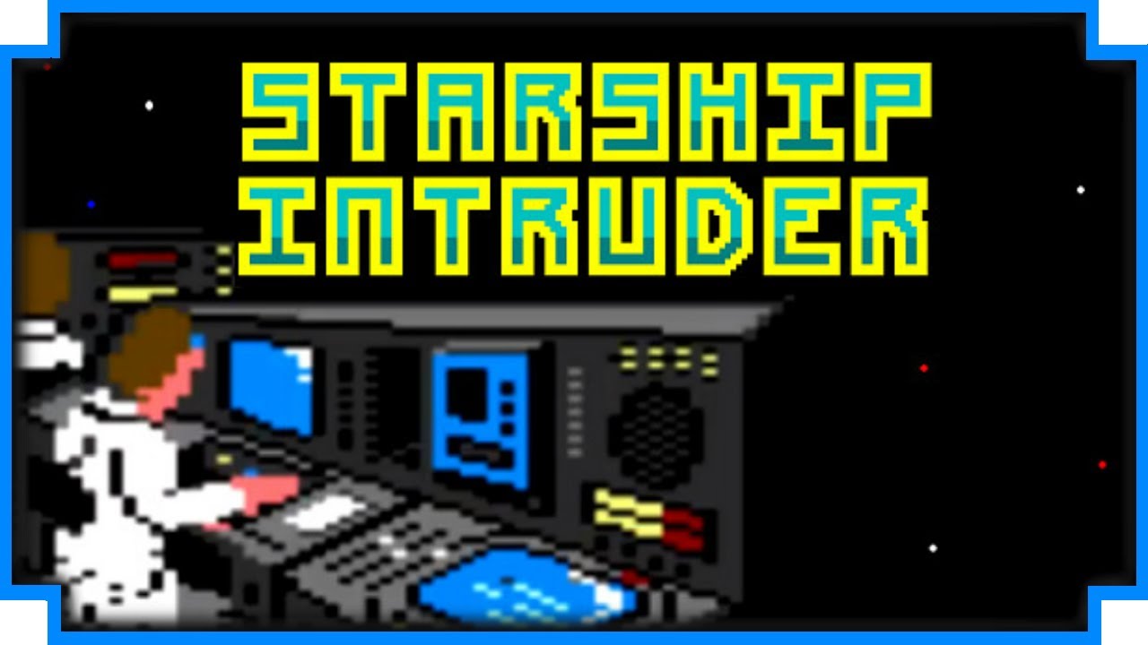 Starship Intruder - (Pixel Spaceship Command Game)