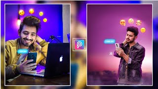 I Miss you photo editing / picsart Emoji photo editing / picsart m miss you photo editing kaise kre? screenshot 1