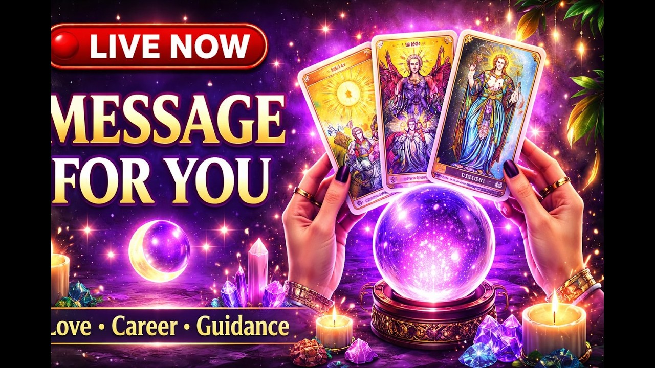 🔴 LIVE Tarot Reading | If You Found This, It’s For You ✨