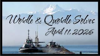 Wordle & Quordle of the Day for April 11, 2026: Happy Submarine Day! screenshot 3