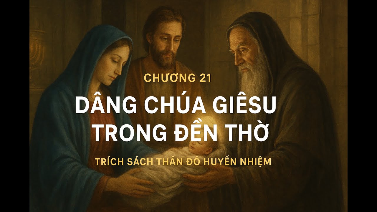 Chương 21: Dâng Chúa Giêsu Trong Đền Thờ – Trích Sách Thần Đô Huyền Nhiệm