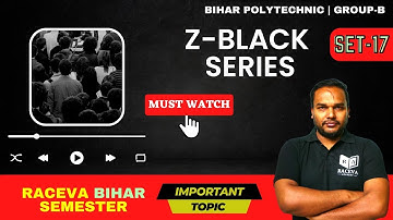 Z-Black Series, SET- | Bihar Polytechnic Semester Exam 2023 (Group-B) | ENGINEERING MECHANICS