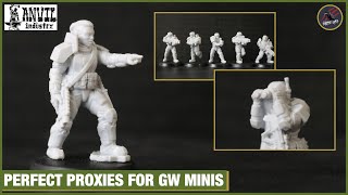 PERFECT PROXIES FOR WARHAMMER MINIS - Grenadiers By Anvil Industry - Great For GW Kill Team & 40k