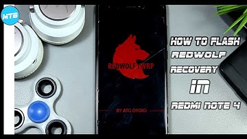 Red Wolf  Recovery - Flash Custom Recovery Without PC /MIUI OTA Update