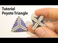 BeadsFriends: Basic Peyote Tutorial - How to make a triangle using Peyote Stitch