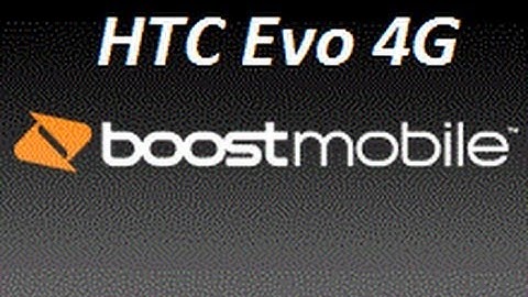 HTC Evo 4G flashed to Boost Mobile