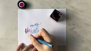 Blending mit Brush Pen & Watercolor